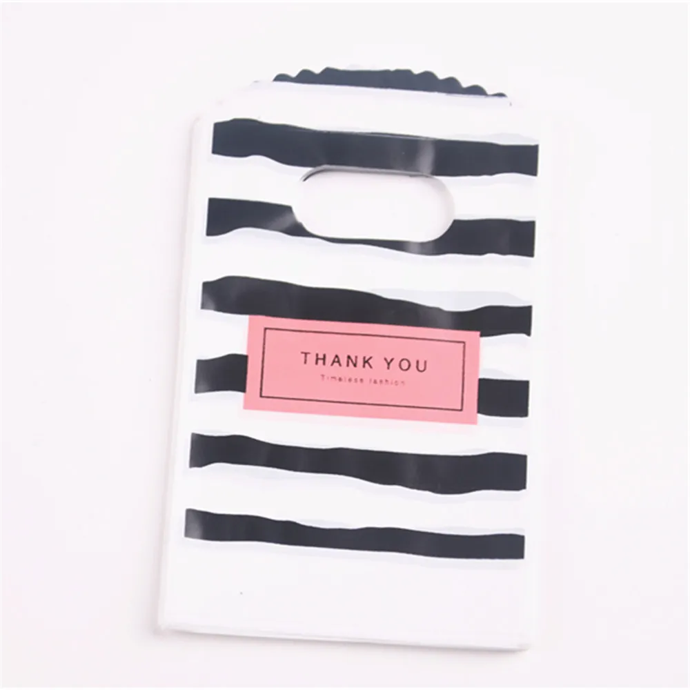 Пластиковые подарочные пакеты FOUYIM 50 шт. 9х15 см