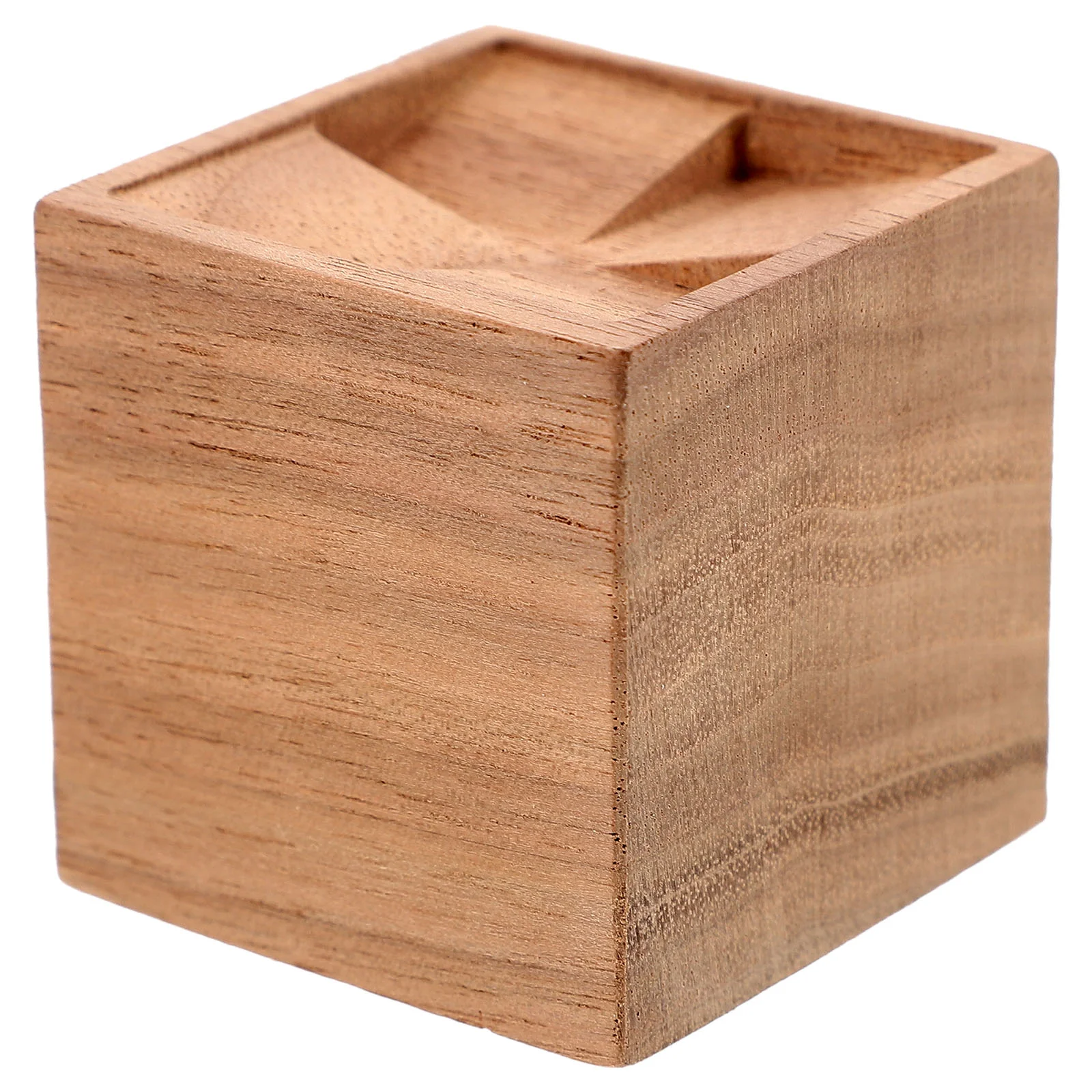 

Portable Essential Oil Diffuser Aromatherapy Wood Helper Air Fresh Wood Purifier for Home Bedroom Office ( Square Black Walnut )