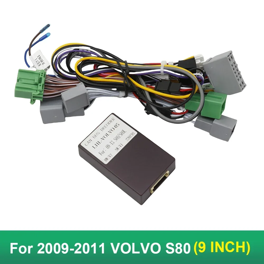 Автомобильный радиоприемник для 2009-2011 VOLVO S80 (9 дюймов LHD) облицовка Android GPS MP5