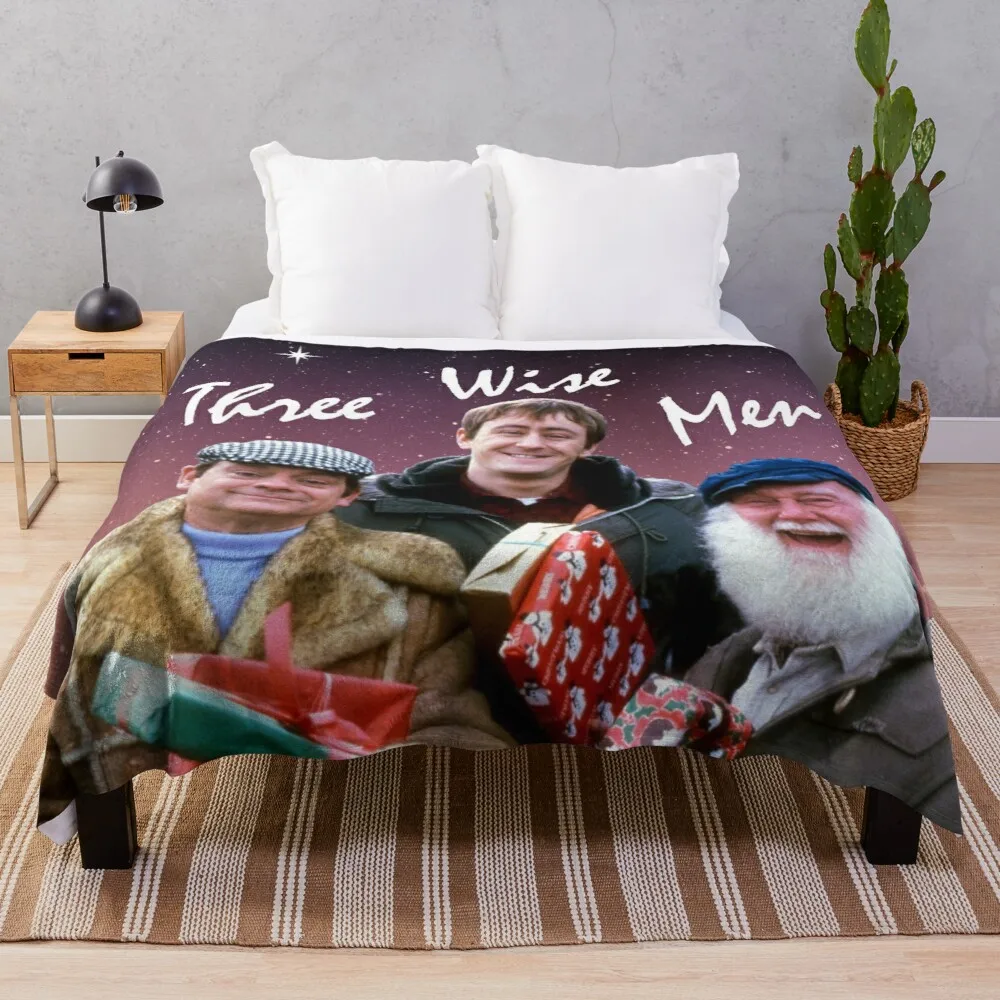 

Only Fools - Three Wise Men Throw Blanket blankets for bed