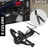 motorcycle universal tail tidy rear license plate holder with led light for ducati ms4 ms 4 ms4r ms4 r 2001 2002 2003 2004 2006