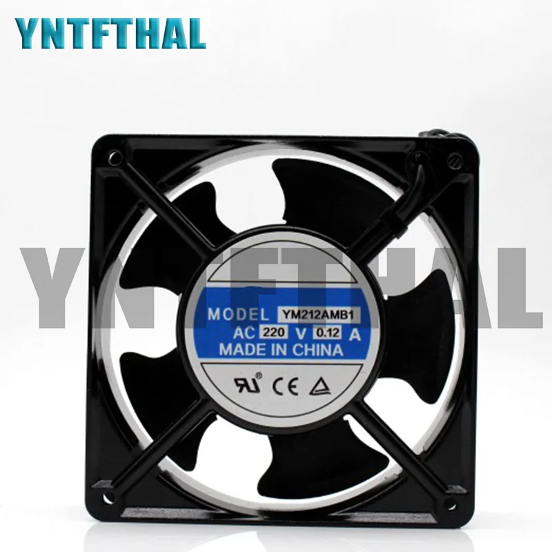 Оригинальный двухлинейный шкаф-вентилятор YM212AMB1 12038 AC220V 0.12A