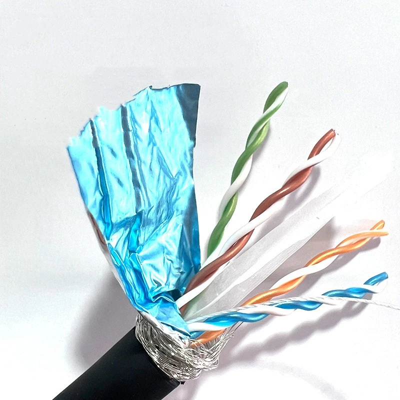 FCONNR Ethernet со сверхнизкой задержкой двойная сетевая защита Cat6 сверхнизкая