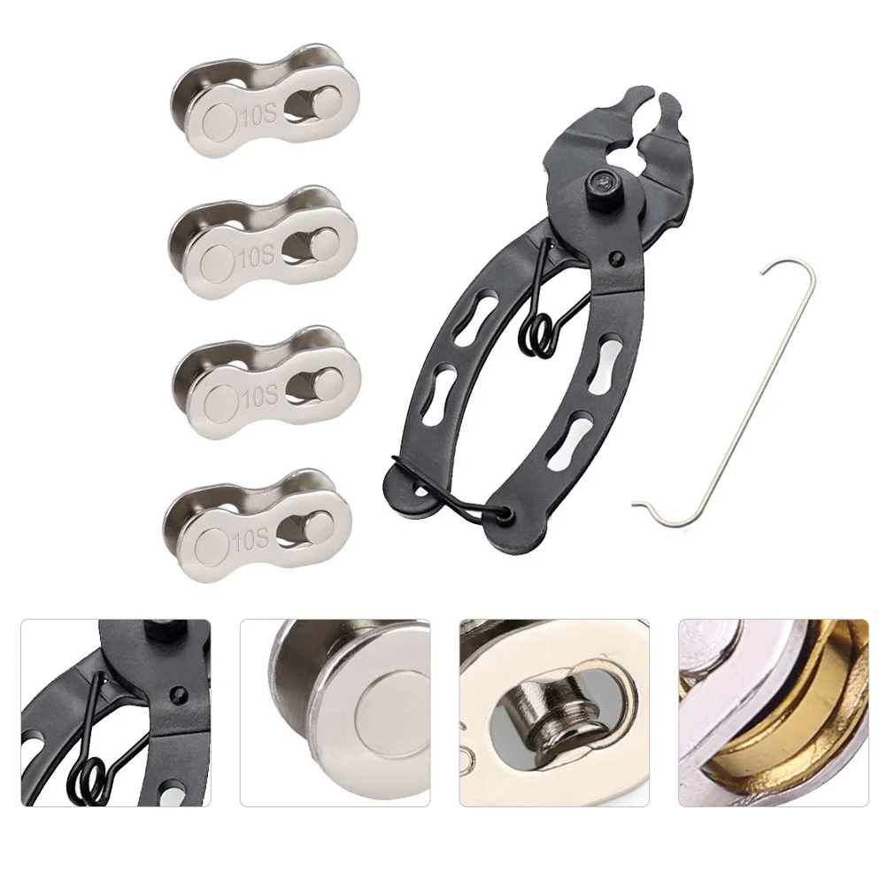 

Chain Bike Link Tool Kit Repair Plier Steelchecker Inspection Caliper Missing Remover Practical Breaker Splitter Pin Universal