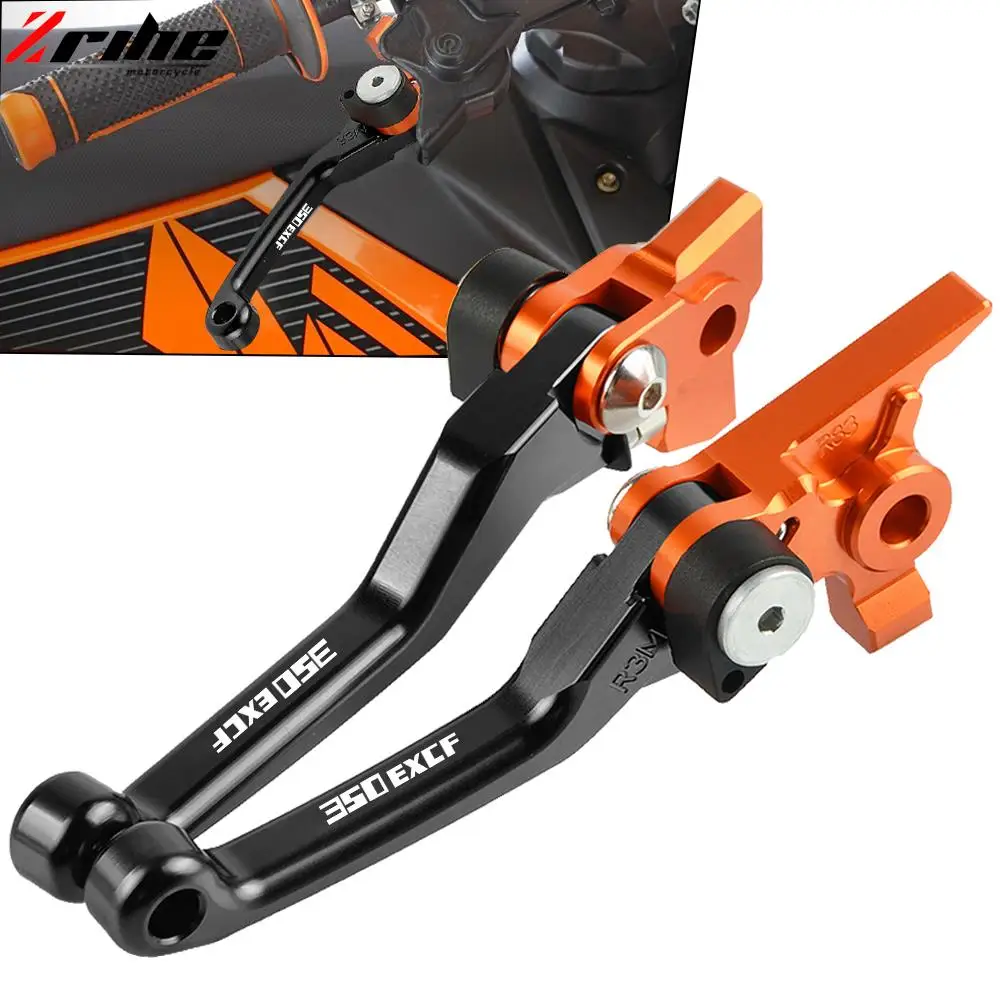 

For 350EXC-F 350EXCF 350 EXC-F EXCF 2007-2018 2017 2016 2015 2014 Motocross CNC Pivot Brake Clutch Levers Motorcycle Dirt Bike