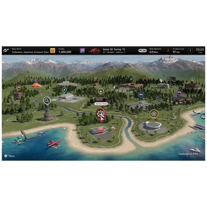 Игровой CD-диск Sony Playstation 4 PS4 игровой дисковый диск для второй игры HandGran туризма 7