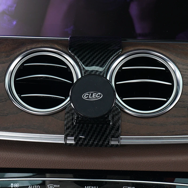 Автомобильный держатель для телефона с креплением на вентиляционное отверстие, держатель GPS, подставка для телефона, зажим для сотового телефона для Mercedes Benz W213 E Class E200 E260 E300