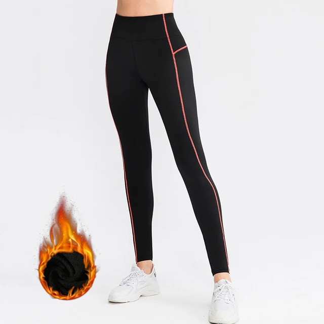 Women Warm Yoga Pants Winter Gym Sport Leggings Push Up Fitness Legging  Sport Tights Woman Gym Clothes Thermal Running Trousers