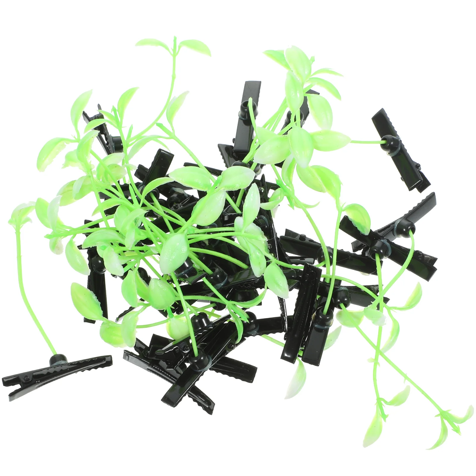 

40pcs Bean Sprout Hair Clip Plants Grass Hair Accessories Kids Hair Clip for School Home Party