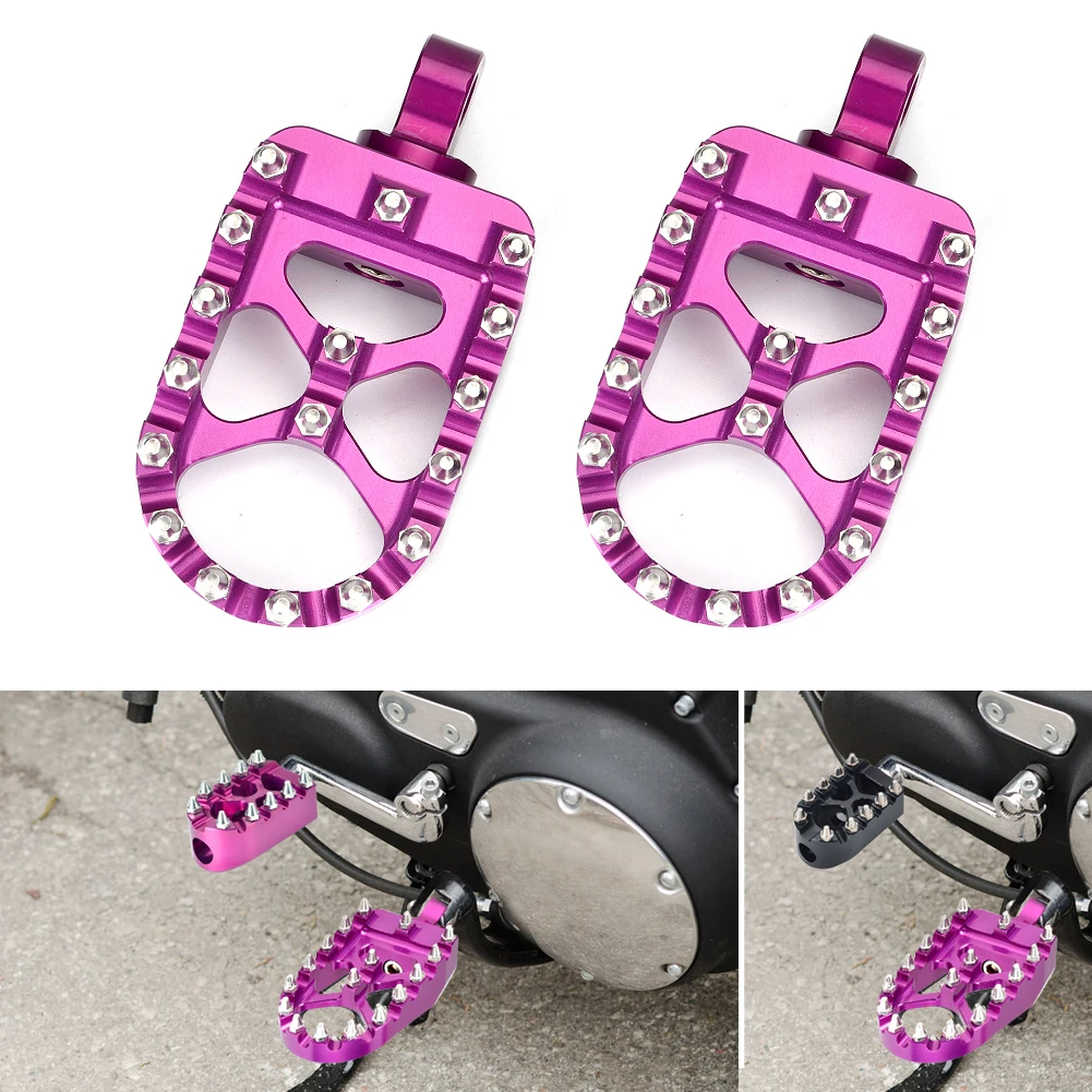 

Motorcycle Part Pedal Foot Pegs Footrest For Harley Male Mount-Style Footpegs Supports Dyna Fatboy Iron 883 Sportster