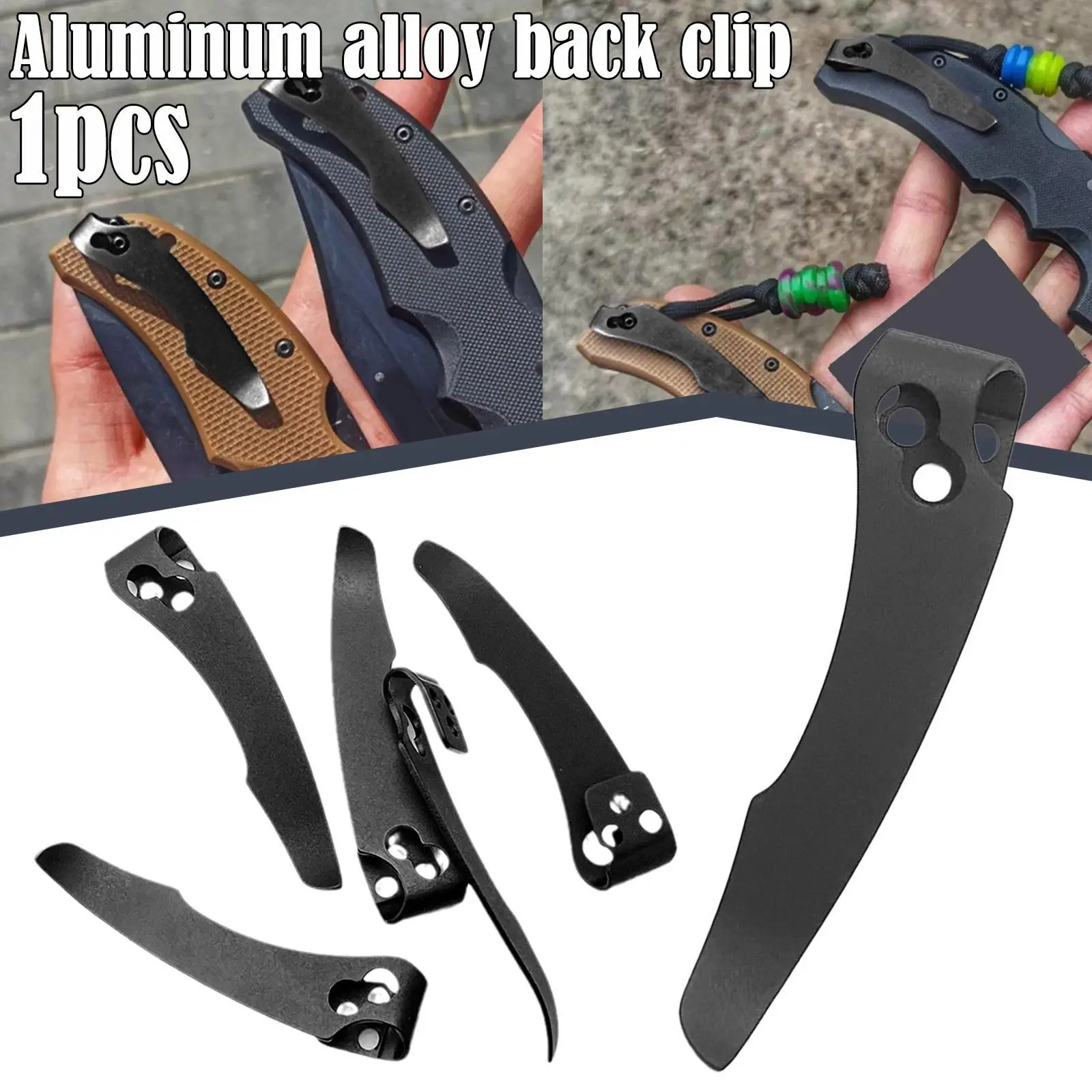 Купи 1pcs Titanium Alloy Back Clip Only Suitable For The Original Cold Steel Scout Recon1 DIY Accessories for Folding Pocket Knife за 209 рублей в магазине AliExpress