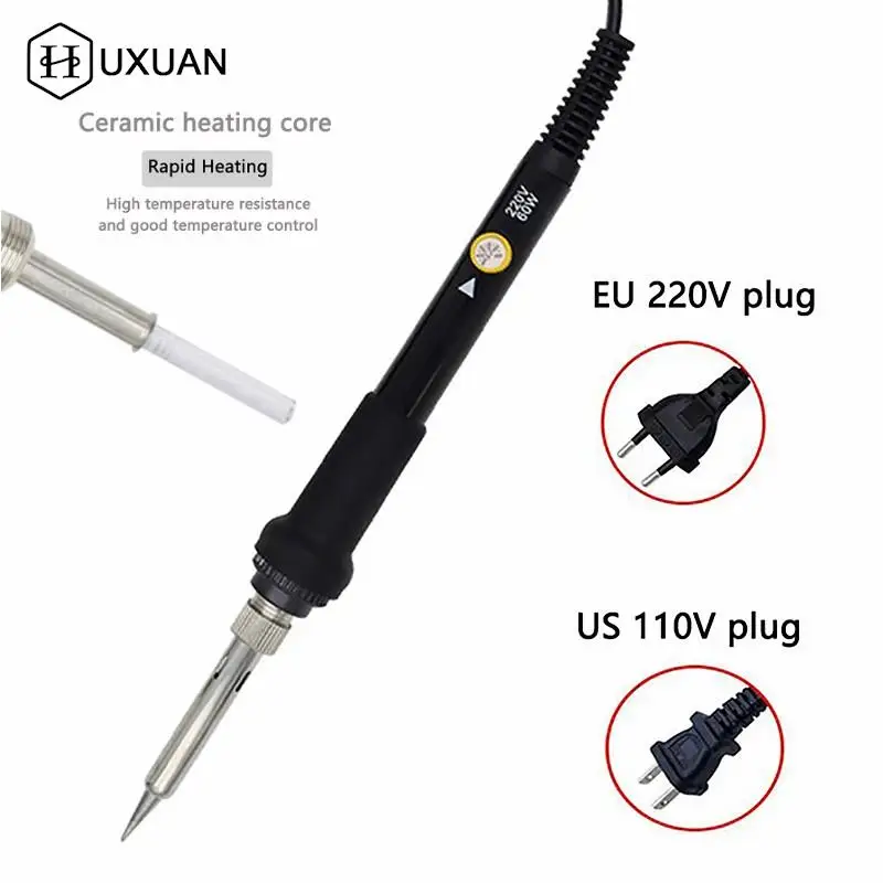 

60w Soldering Iron Adjustable Tempertature Electric Solder Iron Welding Solder Heat Pencil Welding Repair Tools