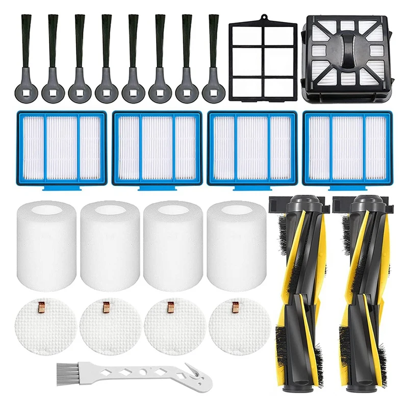 

Hot TOD-21PCS Replacement Part For Shark ION Robot IQ R101AE (RV1001AE), IQ R101 (RV1001)Vacuum Cleaner Parts