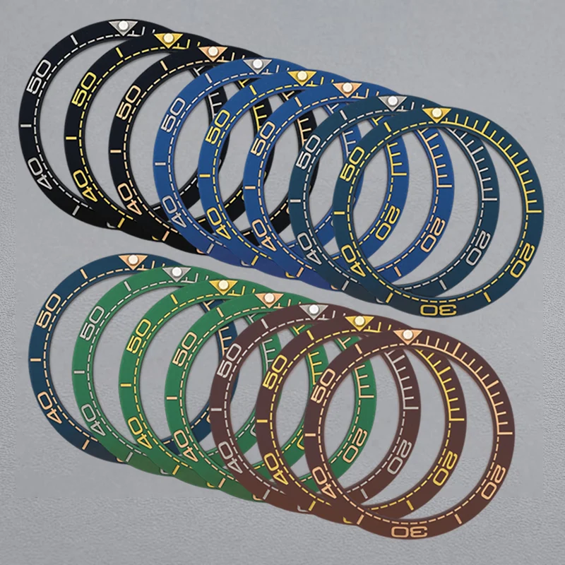 Матовый изогнутый керамический безель 38 мм x 30 7 кольцо-вставка подходит для SKX007