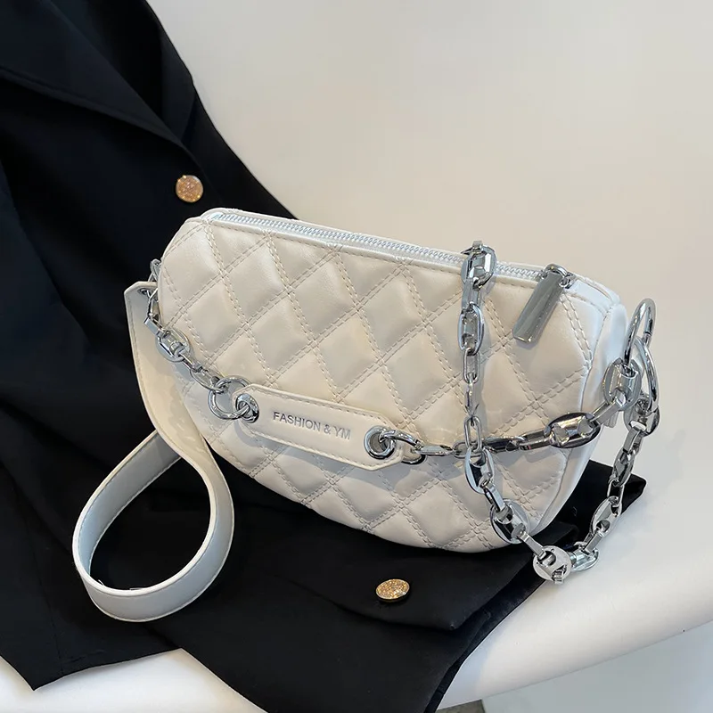 

Женская сумка из ниток с вышивкой, сумка через плечо, маленькая роскошная сумка на цепочке, модный кошелек для женщин, тренд 2022