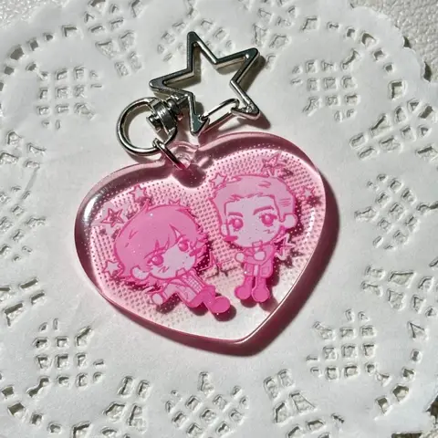 Сверхъестественное сердце аниме брелок