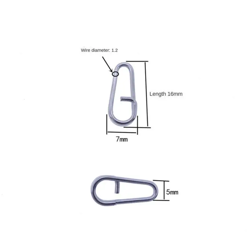 

Портативное и портативное рыболовное снаряжение с двойной петлей, прочное и долговечное рыболовное снаряжение из нержавеющей стали с двой...
