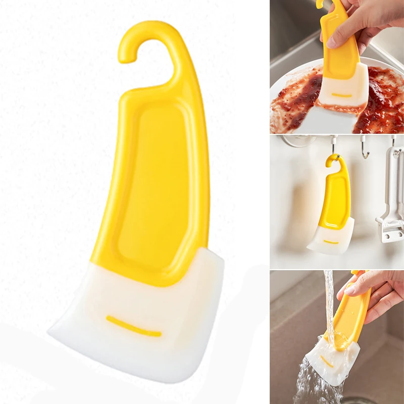 

Dishes Dough Scraper Messy Pan Bowl Squeegee Will Not Scratch The Pot Dishwasher Kitchen Tools Kitchen Accessories Kitchen Gadge