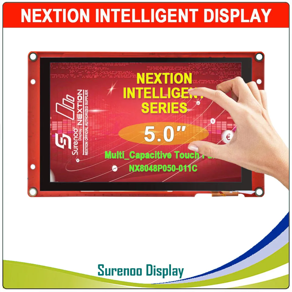 5 0 &quot800*480 Nextion интеллектуальный HMI USART последовательный TFT ЖК-модуль дисплей