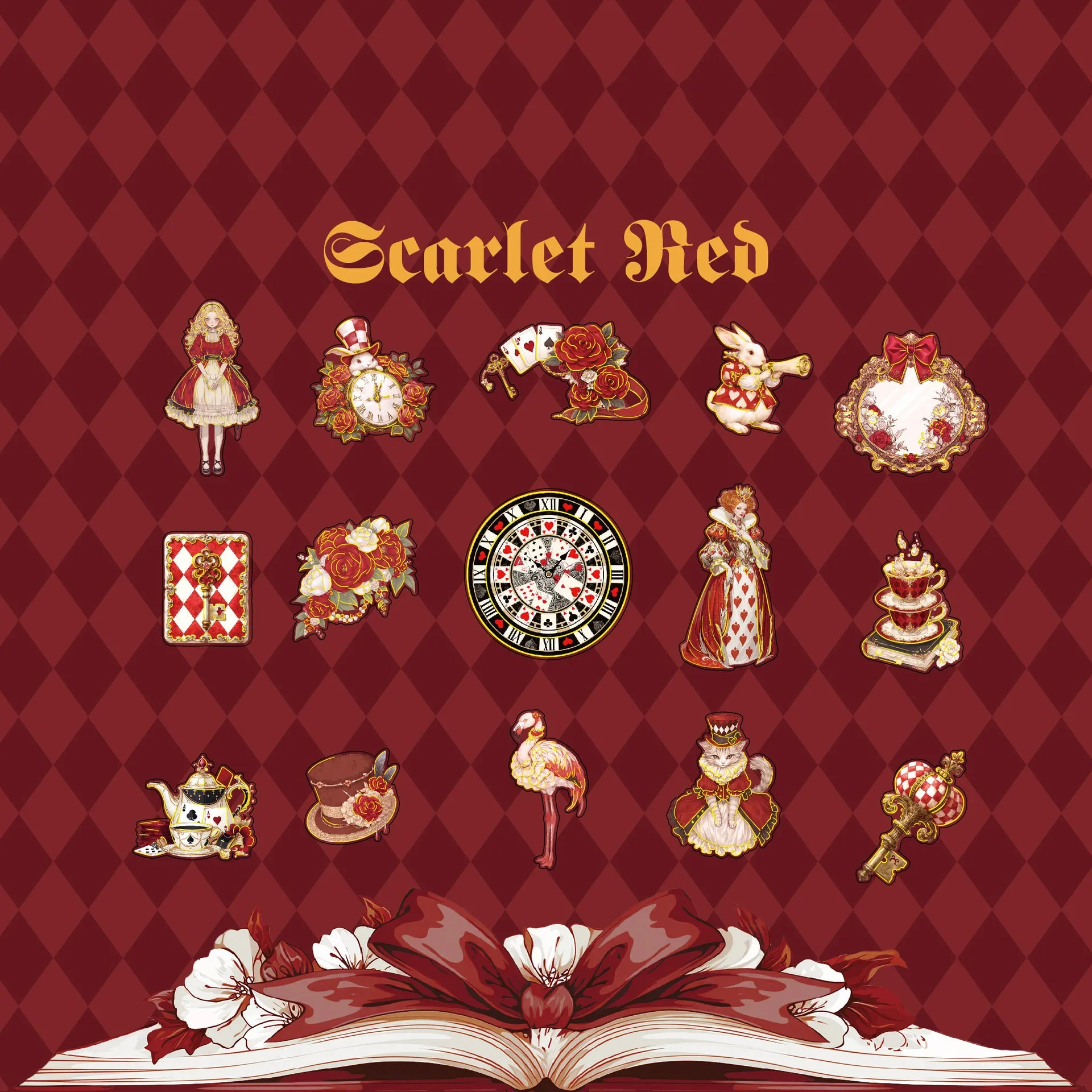 

Набор стикеров JIANWU Wonderland Series