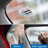 300pcsroll oil change service reminder stickers 22inch window sticker adhesive labels car sticker clear lite sticker pack