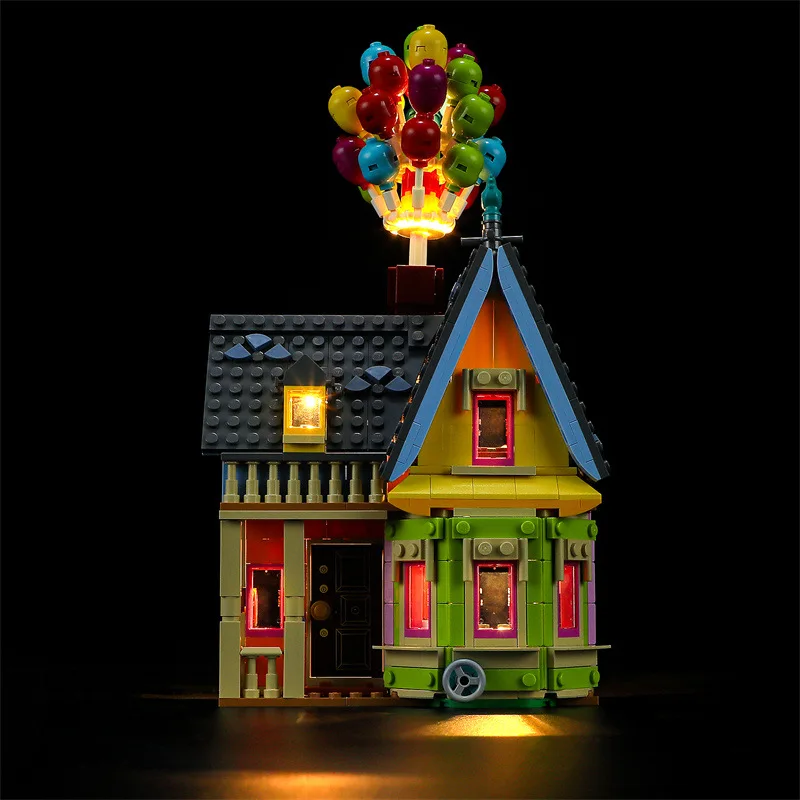 

WOBRICKS LED Light Kit for 43217 Up House Building Blocks Set (NOT Include the Model) Brick Toys for Children Remote Control MOC