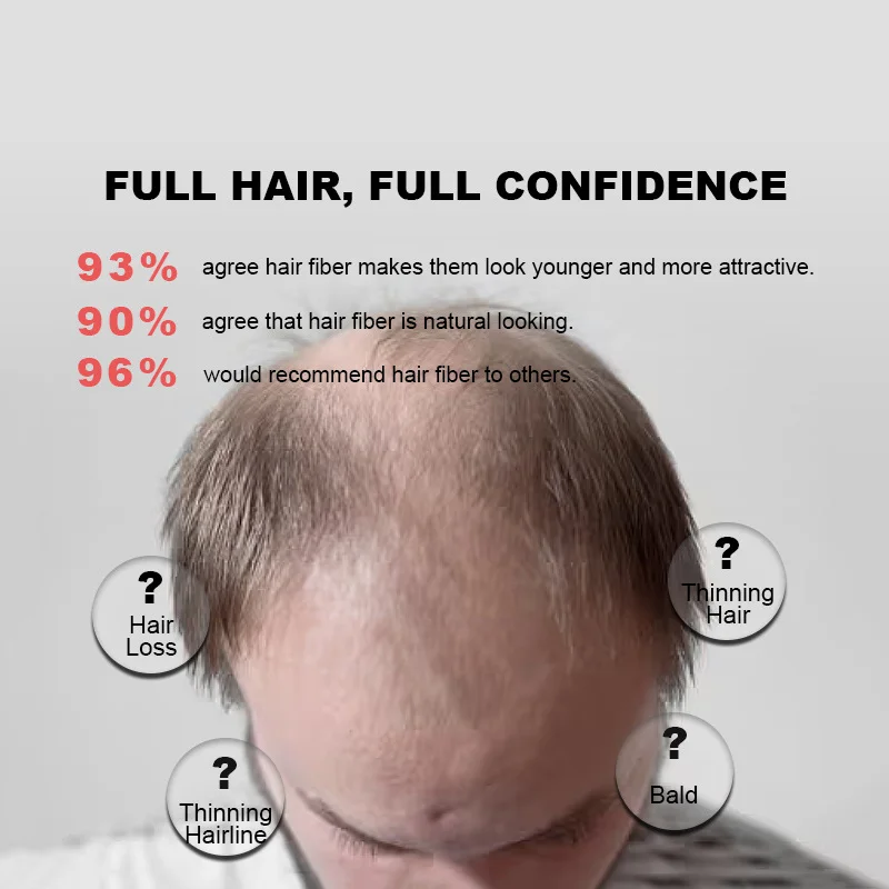 TOPPIK 50 г волосы Graw Keratin граммы наполнения тонкими или редкими волосами мгновенная