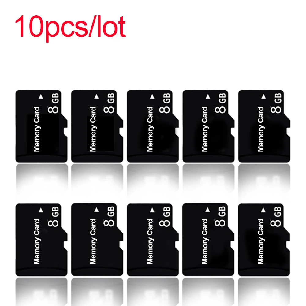 10pcs/lot 100% Original Micro Sd Card Class10 4 8 16 32 64128 GB Memory Card 64GB Cartao De Memoria Flash Usb Pendrive Sd Card