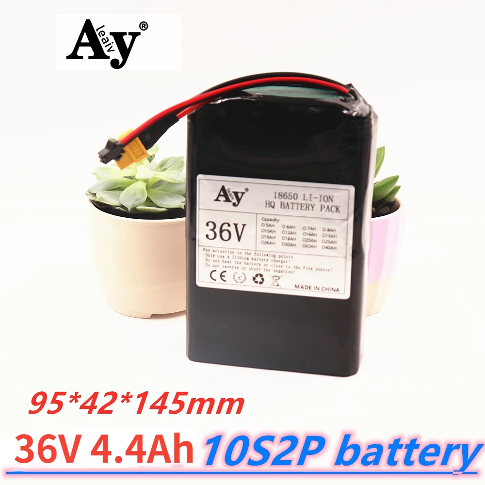 

Аккумуляторная батарея 10S2P 4Ah 18650, 36 В, 250 Вт, 42 в, 4000 мАч