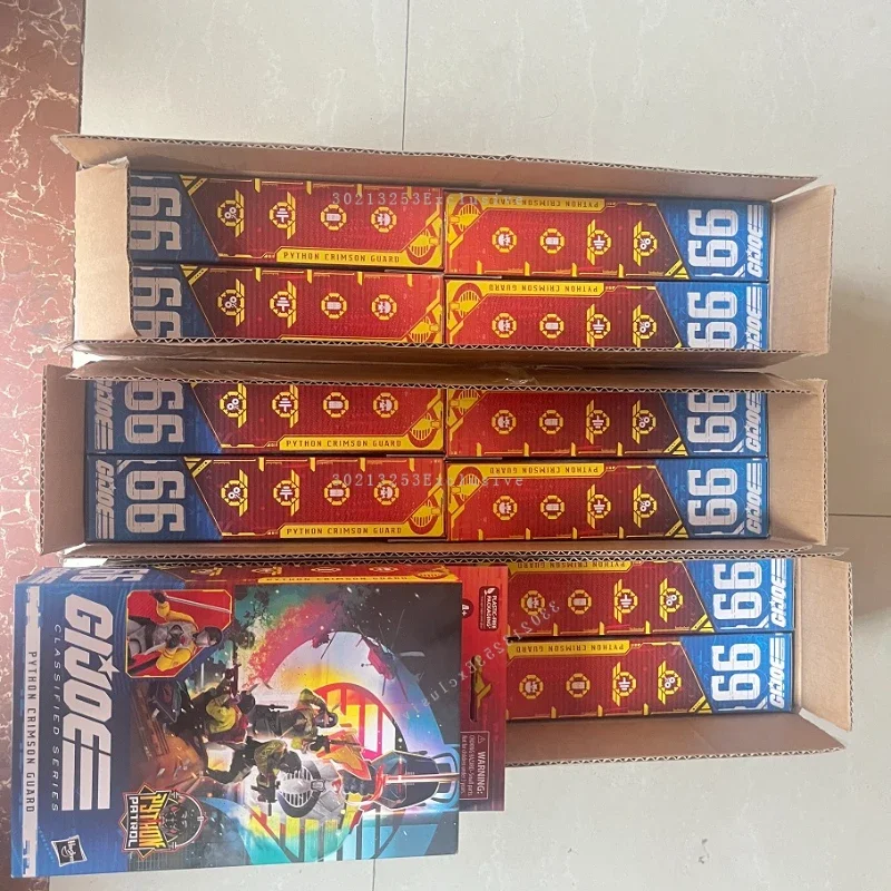 Стандартный G.I. Джо Ги классифицированная серия 066 питон малиновый гвардия цель