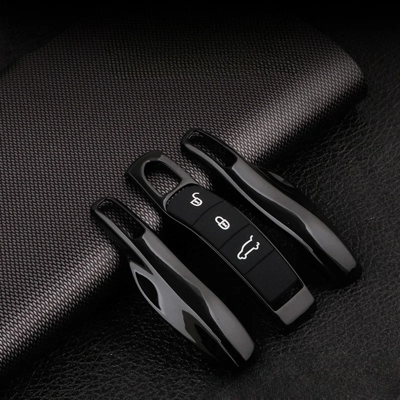 

Автомобильный смарт-брелок с дистанционным управлением, чехлы для Porsche Panamera Spyder Carrera Macan Boxster Cayman Cayenne 911 970 981 991