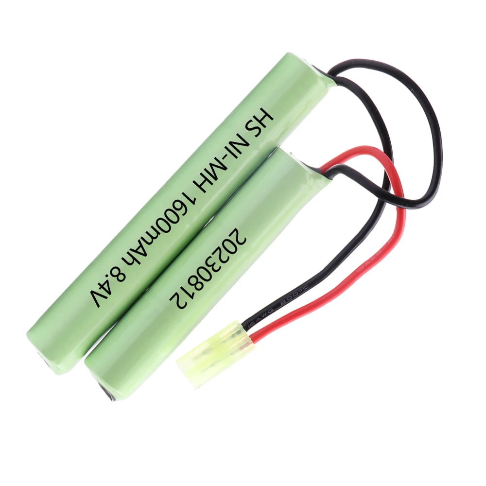 2/3A 8 4 В 1600 мАч Бабочка Nunchuck NIMH аккумулятор с зарядным устройством для