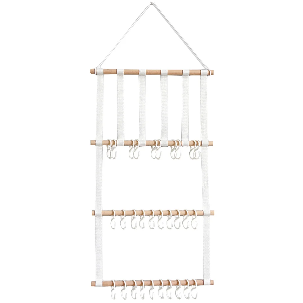 

Organizer Hair Holder Bow Girls Headband Clip Wall Macrame Hanging Accessories Tapestry Sunglasses Hanger Hairpins Bows Claw