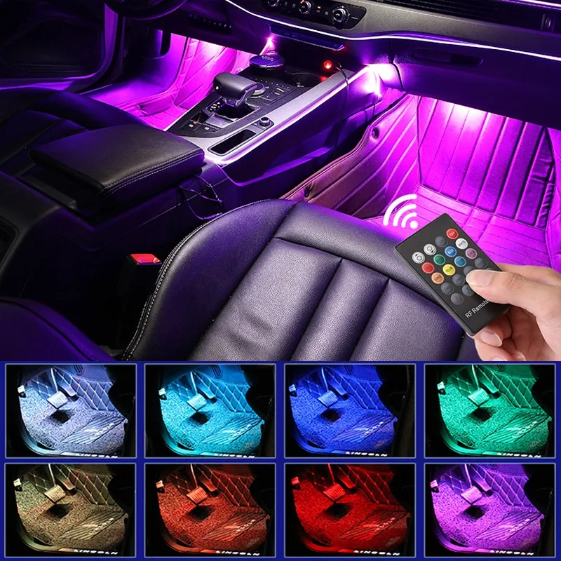 

Светодиодсветильник подсветка для автомобиля с USB, беспроводная подсветка, несколько режимов