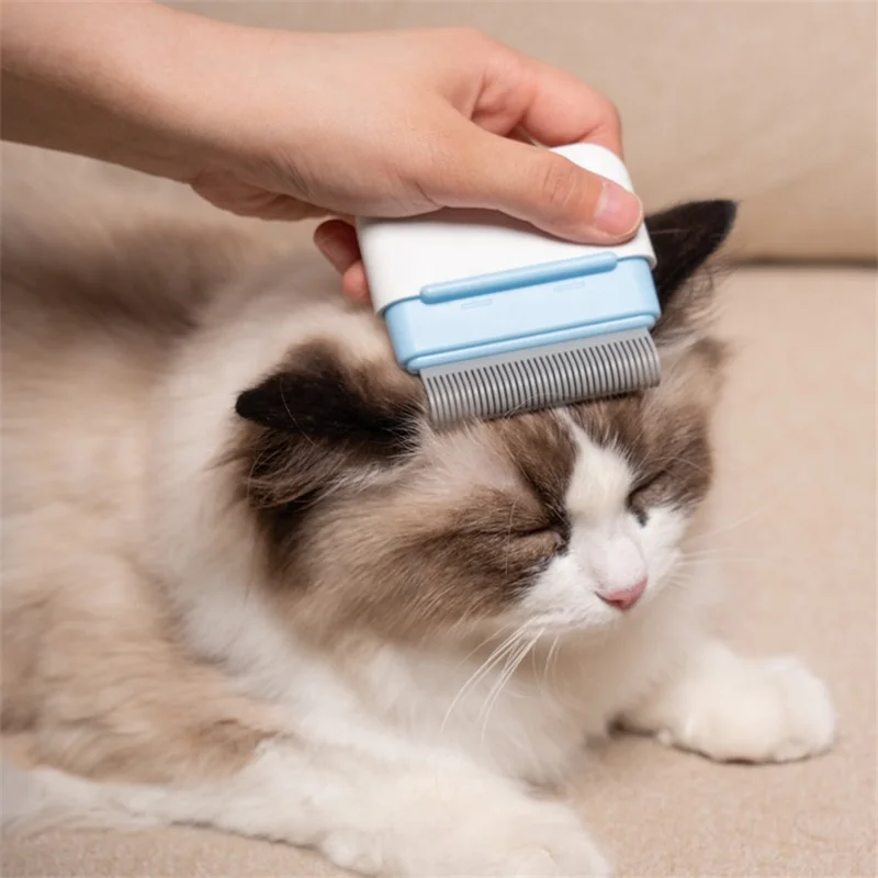 

Pet Dog Hair Brush Cat Comb Grooming And Care Cat Brush Stainless Steel Comb For Long Hair Dogs Cleaning Pets Dogs Accessories