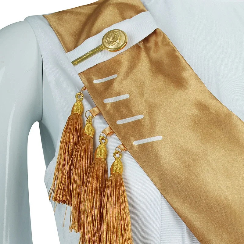 Обратный костюм Сонето 1999 парик платье шляпа униформа для ролевых игр аксессуары