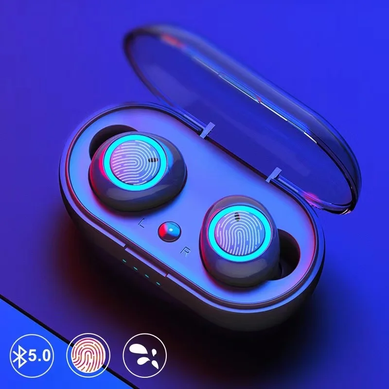 Оригинальные наушники TWS Y50 Fone Bluetooth спортивные уличные Беспроводные с сенсорным