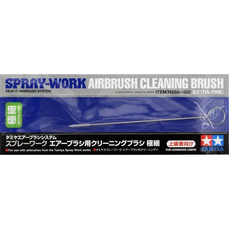 

TAMIYA 74550/74551 Аэрограф, чистящая щетка, Сверхтонкая/стандартная Точная мини-щетка для моделирования, спрей-работы, Аэрограф, системы инструментов