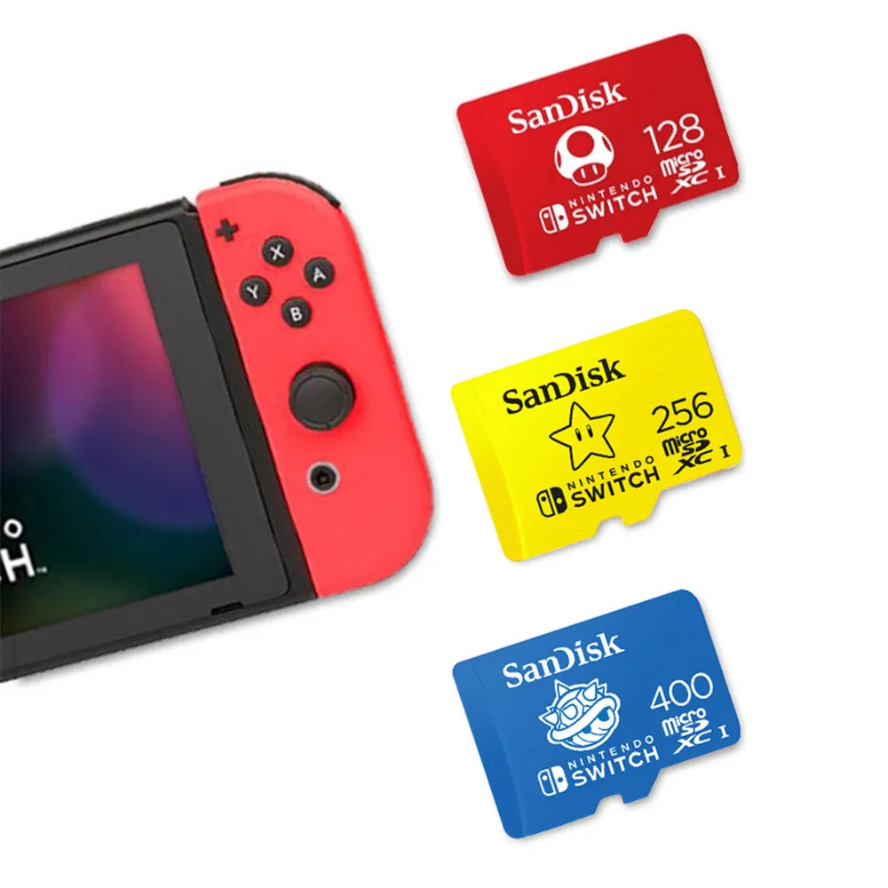 Карта памяти SanDisk Micro SD C10 U1 U3 4K HD Trans оригинальная карта для камеры GoPro DJI Nintendo Switch