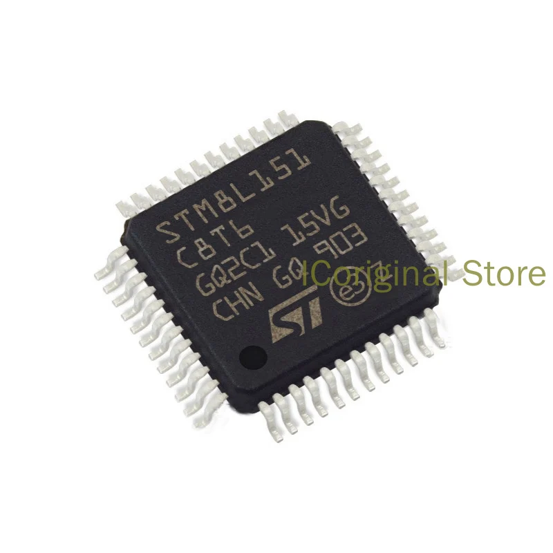 

Original STM chip STM8L151C8T6 The patch LQFP-48 STM8L151 8-bit microcontroller MCU 8L151C8T6 lqfp48