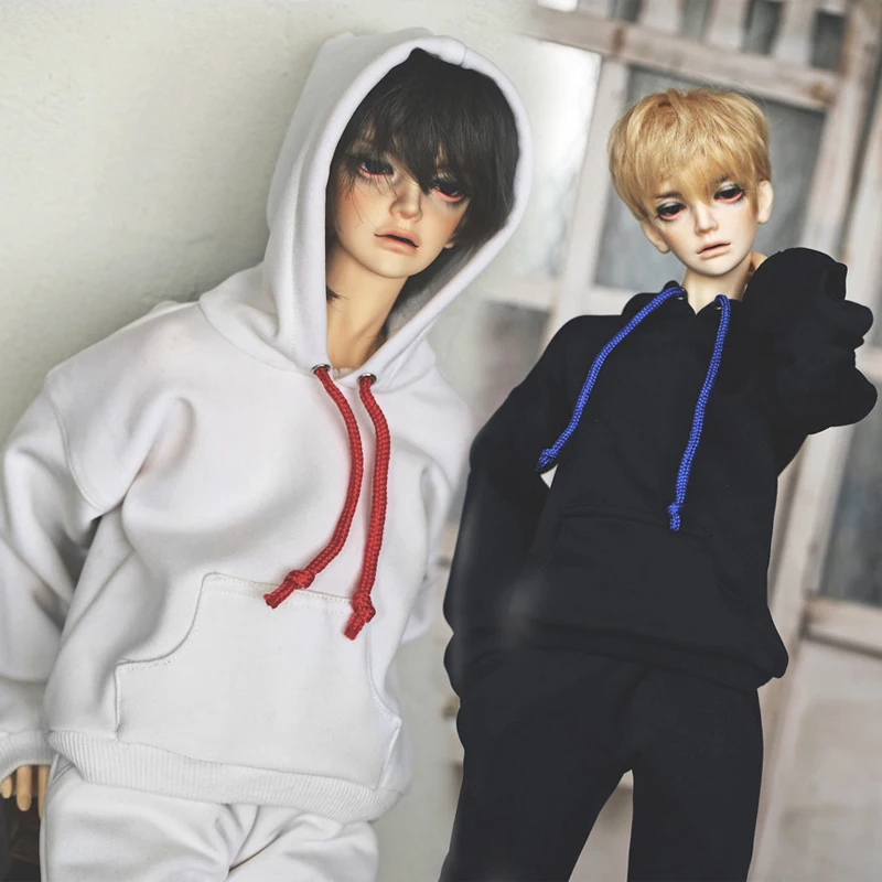 D04-A364 children handmade toy SD13 SD17 Uncle70 ID72 MSD Doll BJD/SD GSC doll Accessories Sports hoodie casual  pants suit 2pcs