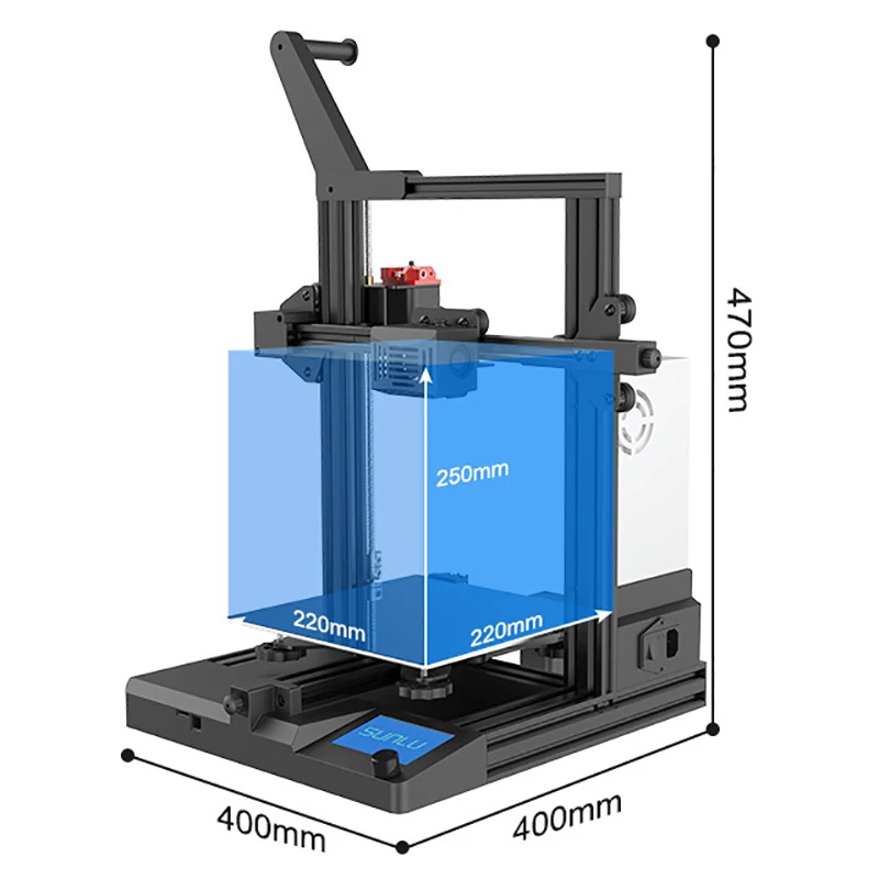 

SUNLU Terminator-3 3D printer High-precision printing 3D printer filament Automatic leveling Plug detection printer 3D