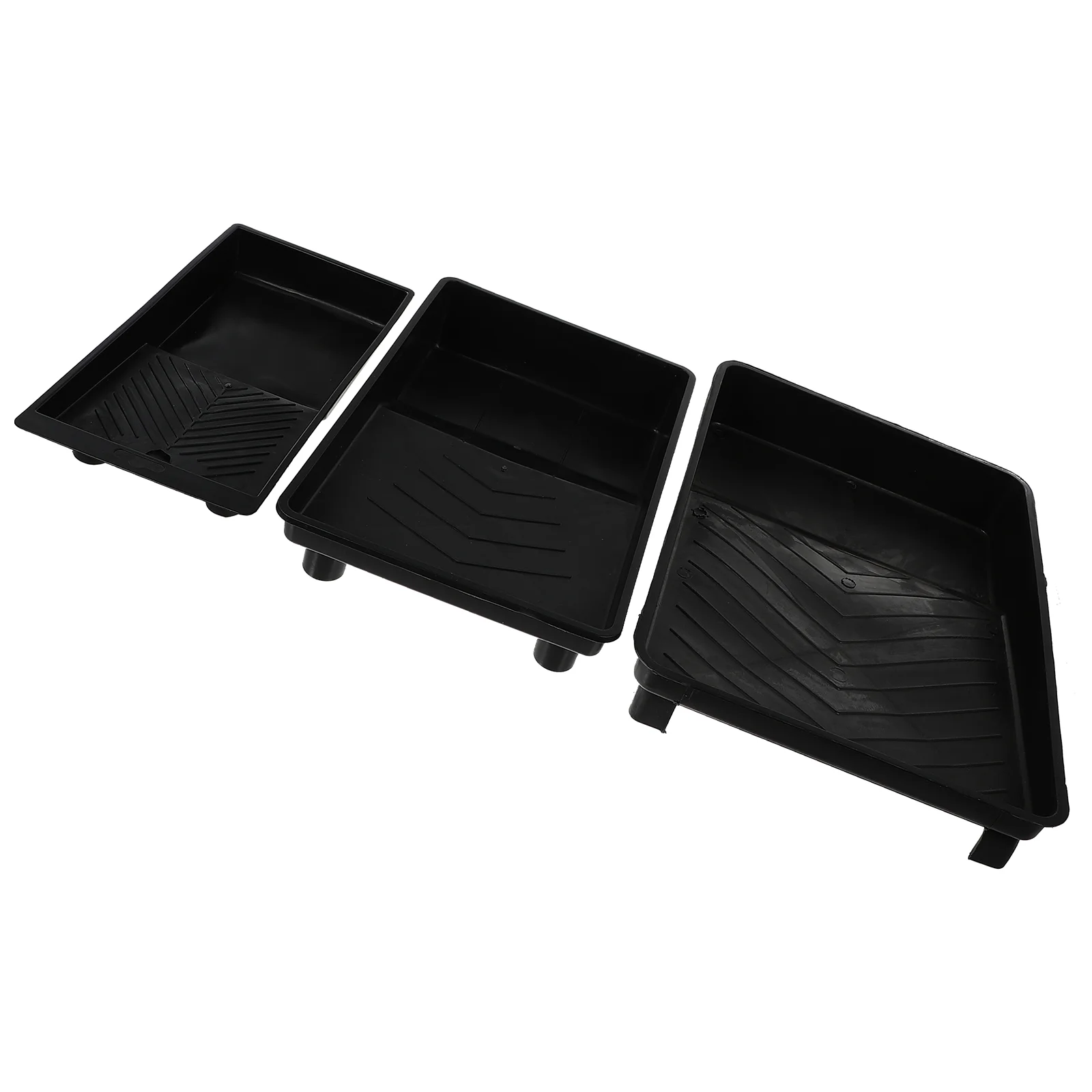 

Tray Mixing Painting Roller Wall Trays Colors Pans Wooden Tools Color Storage Supplies Decoration Oil Artist Plate Brush Well