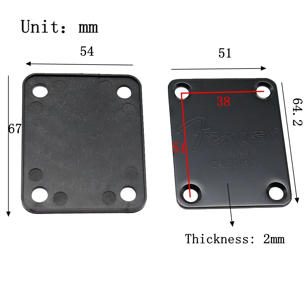 1 компл. Гриф для электрогитары с винтами ST TL гитары Jazz Замена баса Black логотипом