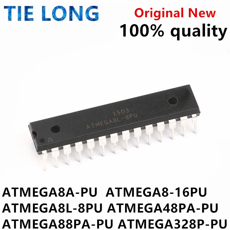 

1pcs/lot ATMEGA8A-PU ATMEGA48PA ATMEGA8L-8PU ATMEGA8-16PU ATMEGA48PA-PU ATMEGA88PA-PU ATMEGA328P-PU ATMEGA328P DIP-28 In Stock