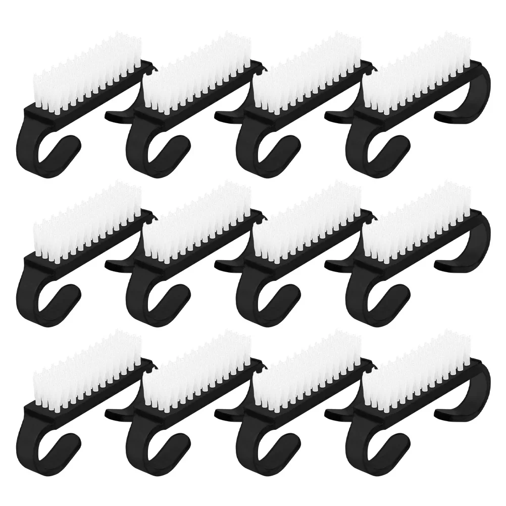 

12Pcs Nail Dust Brushes Nail Cleaning Brushes with Handle Manicure Brushes