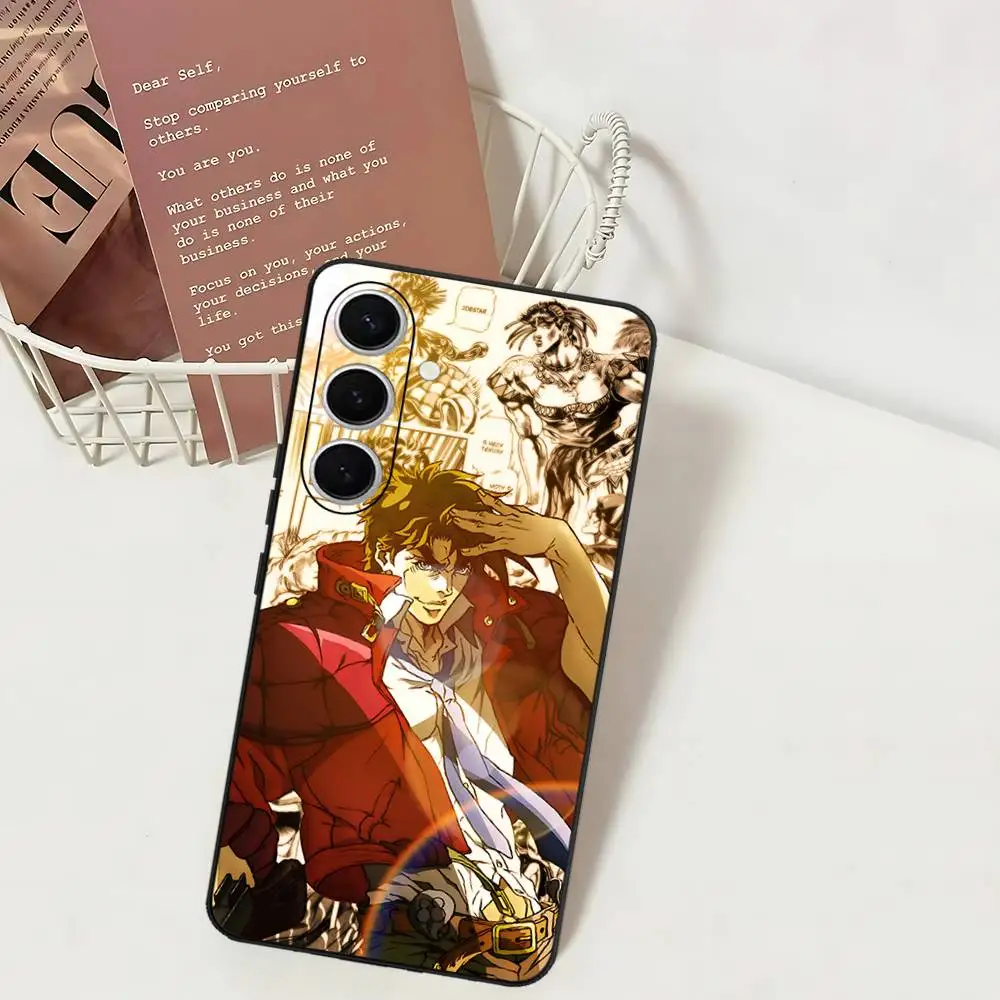 Фото Японский чехол для телефона JoJos Bizarre Adventure для Samsung S 24 Fe 25 Ultra Plus 20 Lite 21 30 22 23 24 22 Ultra 5G Fundas №5