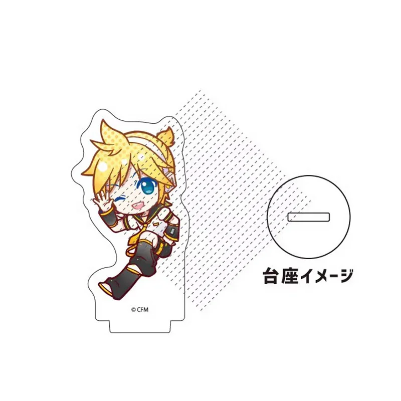 Кагамине Рин Лен аниме-фигурки модели-подставки Hatsune Miku Kaito аниме-фигурка