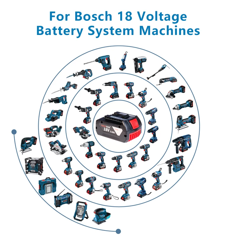 Vashdi для Bosch 12В 18В аккумулятор GSR GSB GBH GDR электрические дрели отвертки Сменное