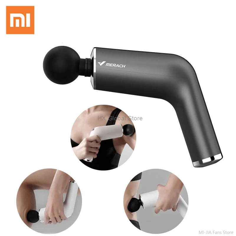 

Youpin NEX Muscle Massage Gun Muscle Relaxer Massager 5-speed Speed Adjustment Vibration Therapy Massage For Sports Pain Relief